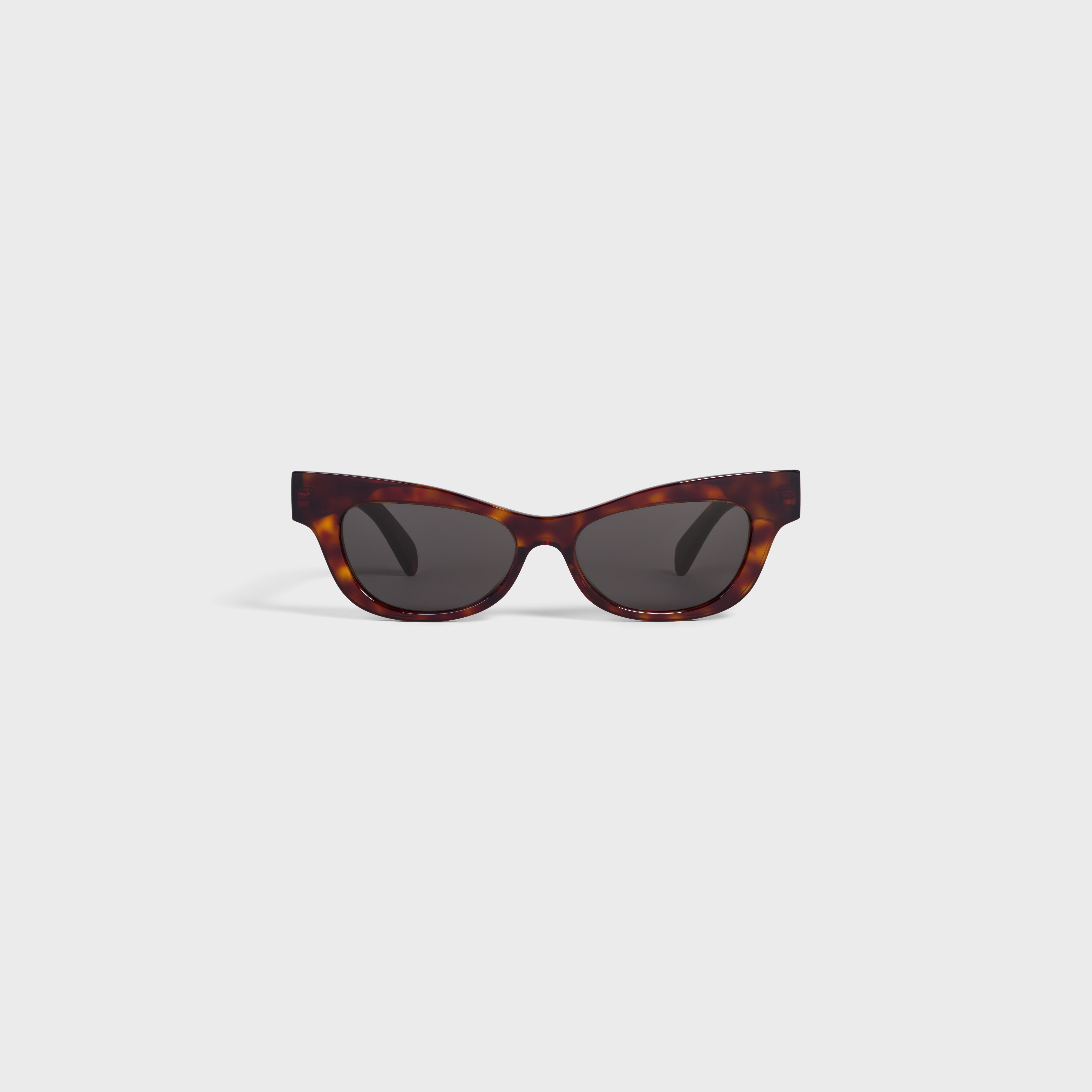 TRIOMPHE 19 SUNGLASSES IN ACETATE - RED HAVANA | CELINE